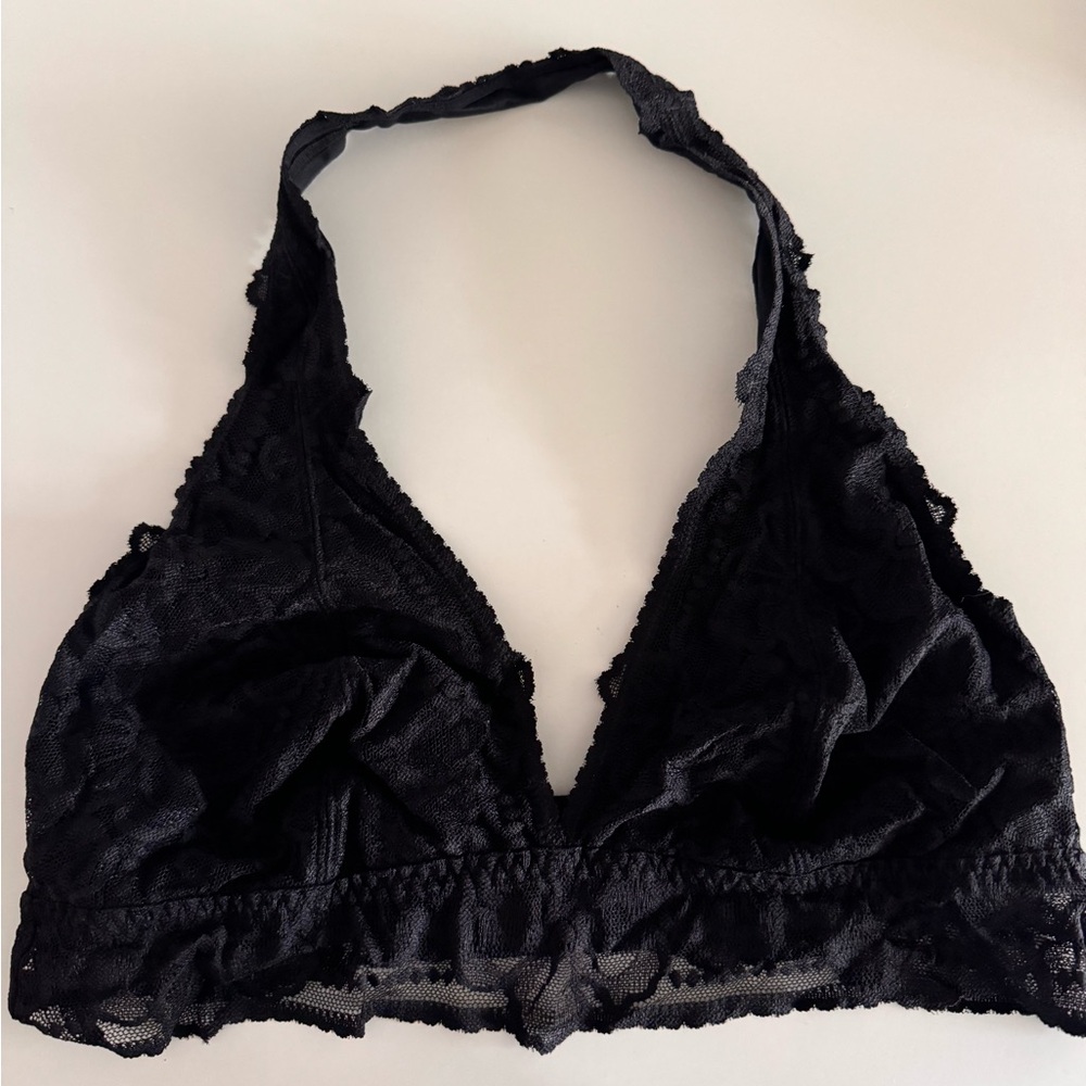 NWOT VS PINK Halter Lace Bralette